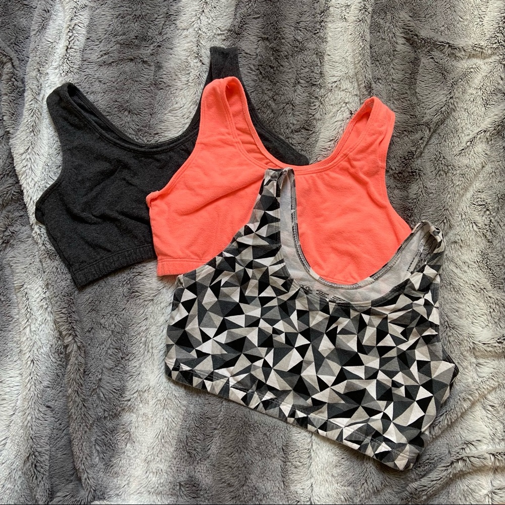 Fruit of the Loom Tank Style Sports Bras M